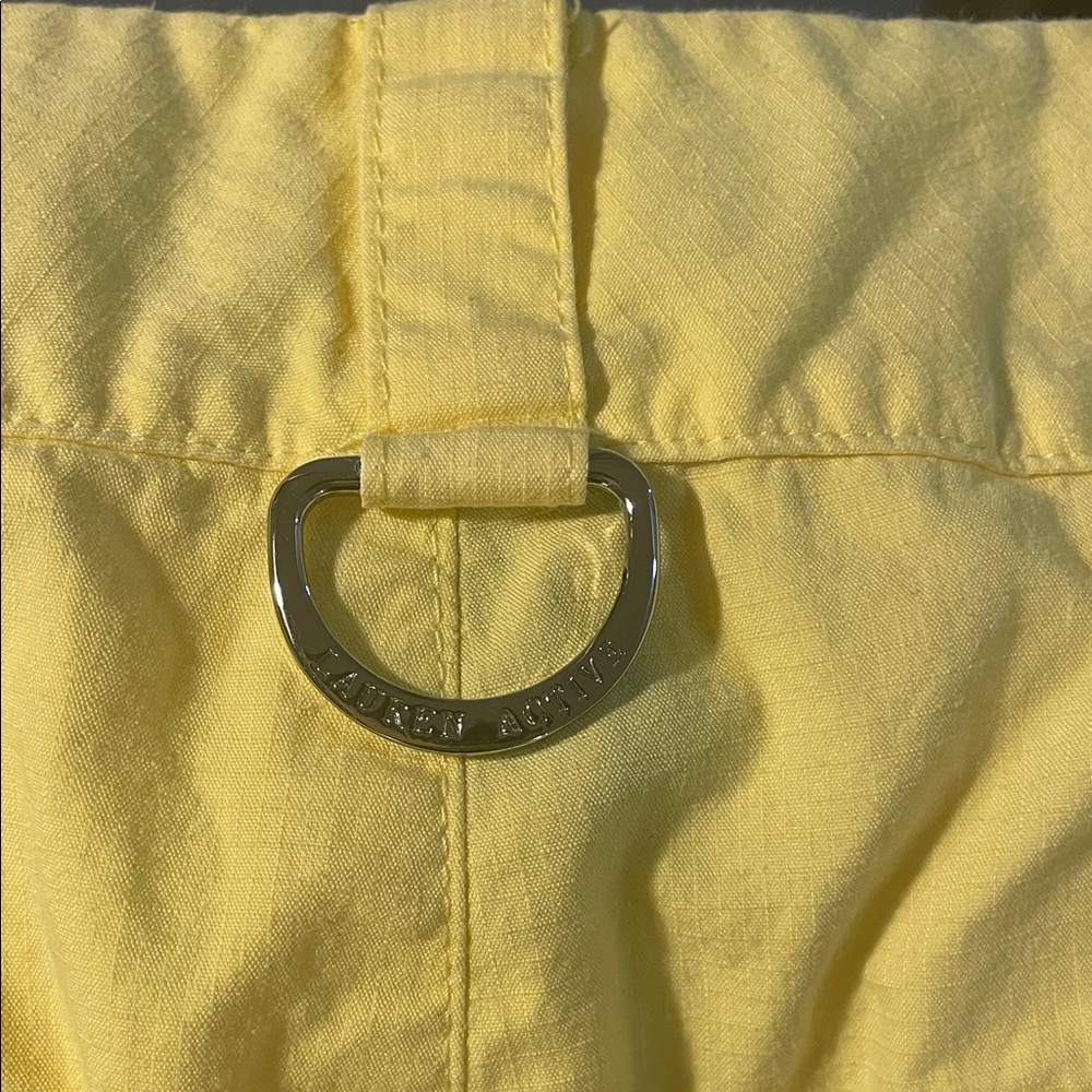 Ralph Lauren Avtive Bright Yellow Cargo Capris - Picture 6 of 6